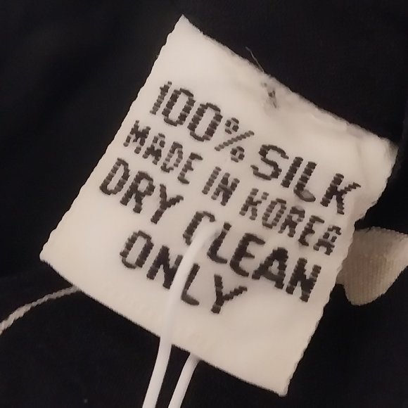 Robert Leonard Vintage Abstract Print 100% Silk 3/4 Puff Sleeve Shift Dress - Picture 7 of 8